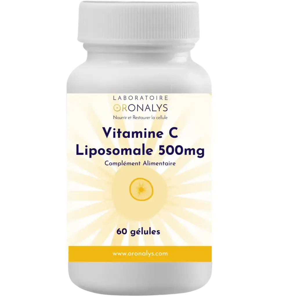 Vitamine C liposomale 500 mg, laboratoire Oronalys